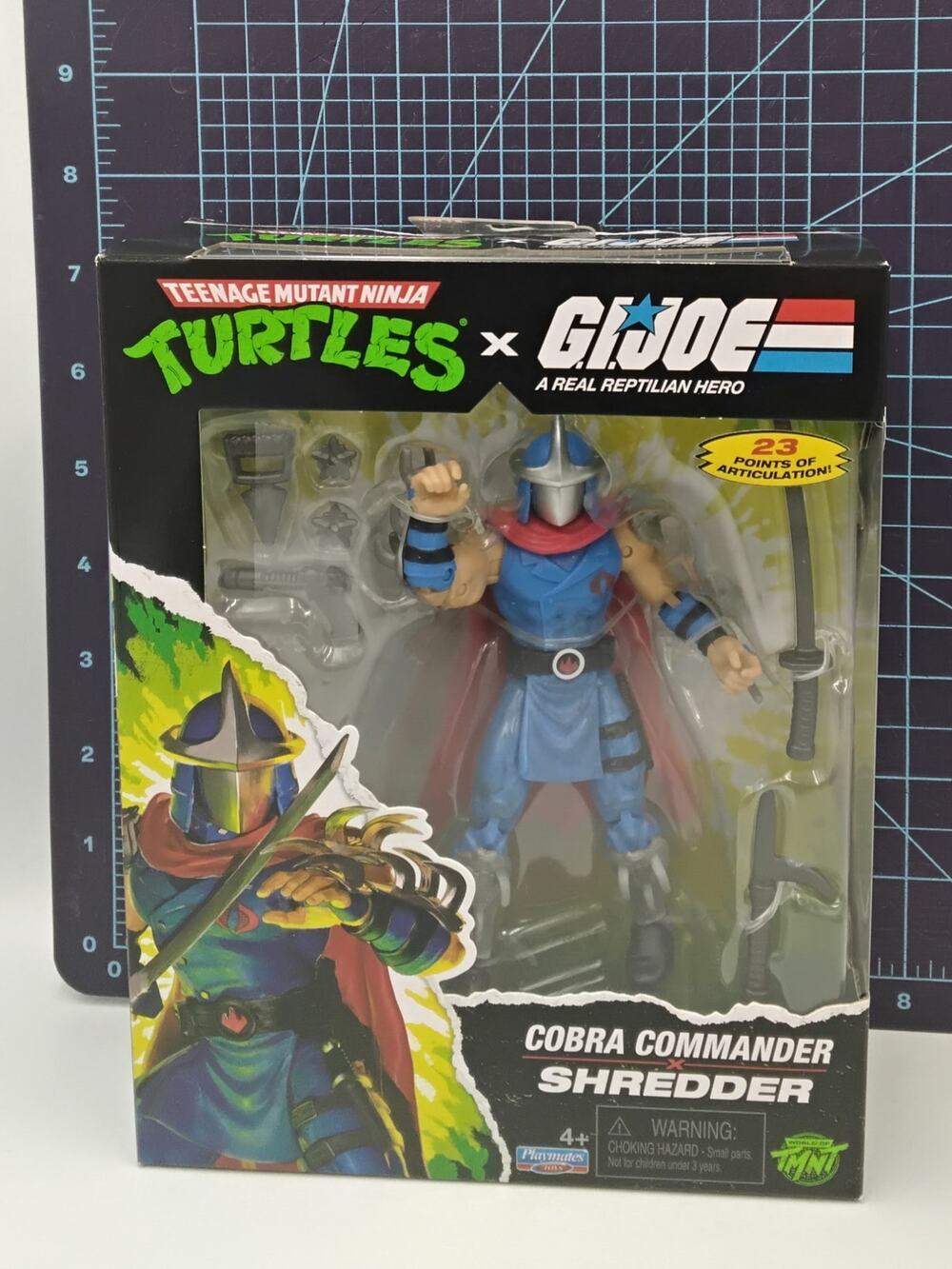2026 COBRA COMMANDER X SHREDDER Teenage Mutant Ninja Turtles x G.I Joe